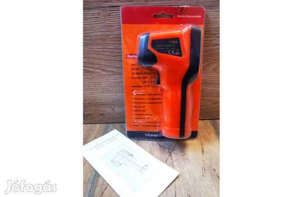 Új, érintésmentes digitális lézerhőmérő Njty T600A(-50 ~ 600 )