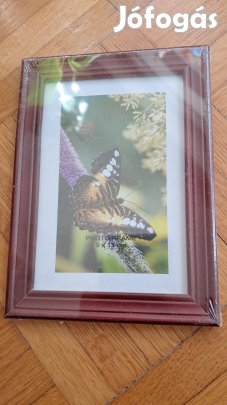 Új, fa képkeret eredeti csomagolásban (1)