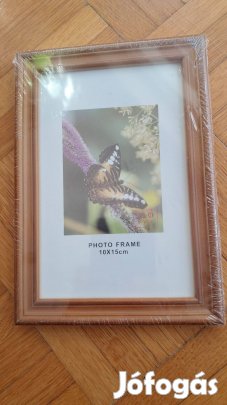 Új, fa képkeret eredeti csomagolásban (2)