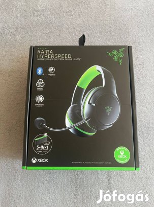 Új, fekete-zöld Razer Kaira Hyperspeed - Xbox - Playstation