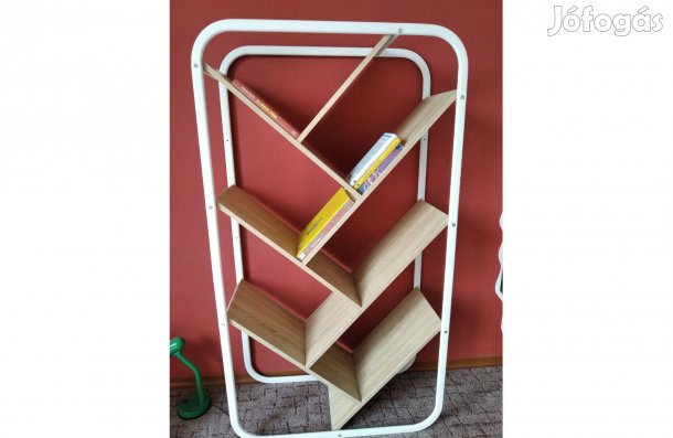 Új, fémvázas modern ferde polc eladó!