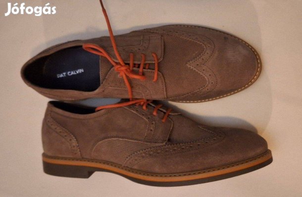 Új, férfi, valódi bőr félcipő 45-ös méretben eladó. Márka:Pat Calvin