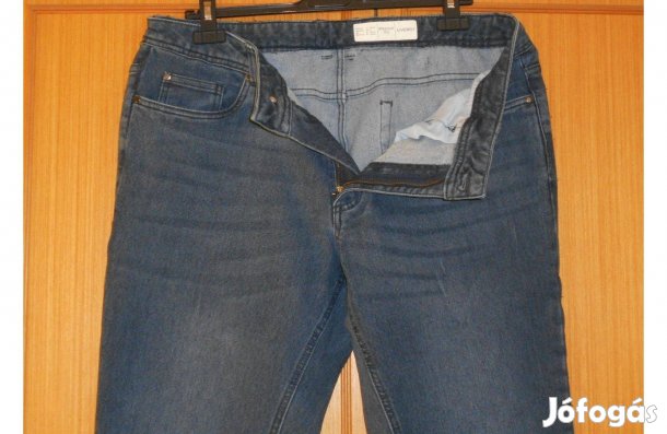 Új, férfi farmernadrág, Livergy, divatos, koptatott. 54 - es, L - es