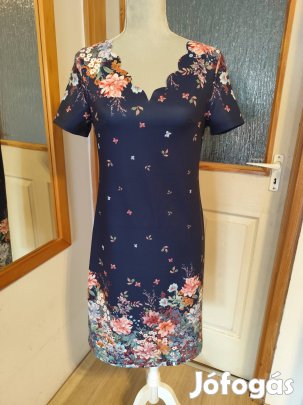 Új, kék alkalmi női ruha, 44-es méret