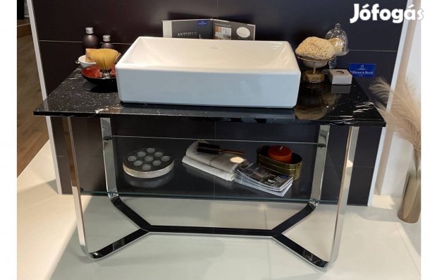 Új, kiállított, hibátlan Villeroy&Boch Art Deco mosdó alsó+bútor eladó