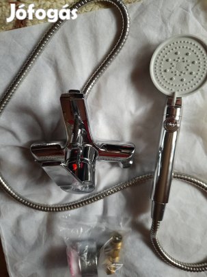 Új, komplett zuhany csaptelep.