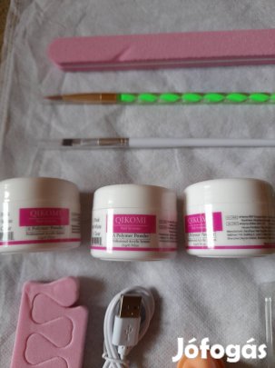 Új, köröm szépítő és javító készlet.