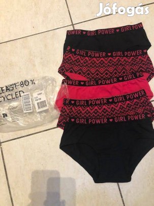 Új, lány alsónemű, bugyi, 152-158
