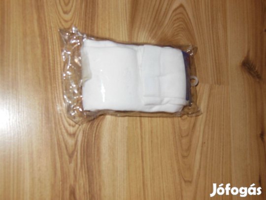 Új, lánynka, fehér, ünneplős, alkalmi, harisnya