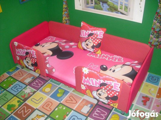 Új! leesésgátlós gyerekágy