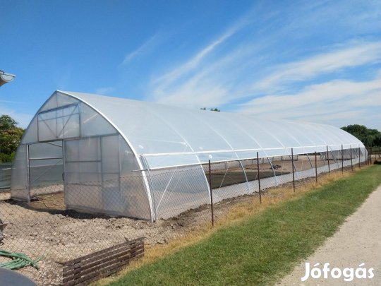 Új, masszív fóliasátor kedvezményes áron, 500m2 alapterülettel