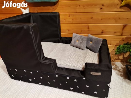 Új, memós, víz, szőr és kaparásálló, lehúzható és mosható kutafekhely