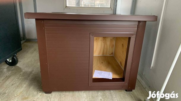 Új, nagy méretű, szigetelt, szendvicspanel kutyaház eladó!