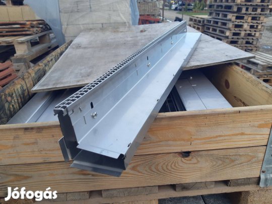 Új, rozsdamentes résfolyóka