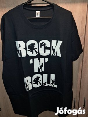 Új, sötétkék póló eladó, XXL méretben