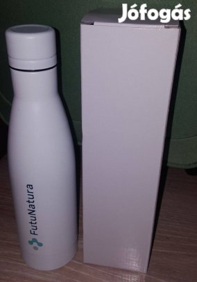 Új, termosz nemesacél, 12 órán át melegen v. hidegen tart! 4.990 Ft he