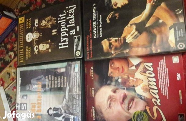 Új, újszerű jó minőségű vígjáték, akció DVD filmek