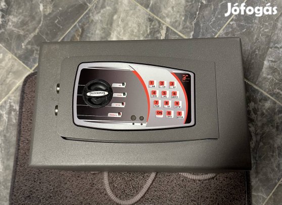 Új acél Technomax Smto 3 bútorszéf elektronikus zárral eladó Budán