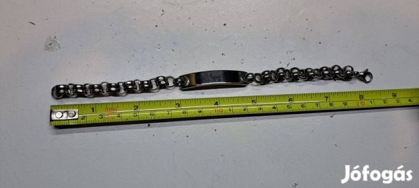 Új acél férfi karlánc