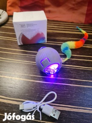 Új akkus macska játék egér 