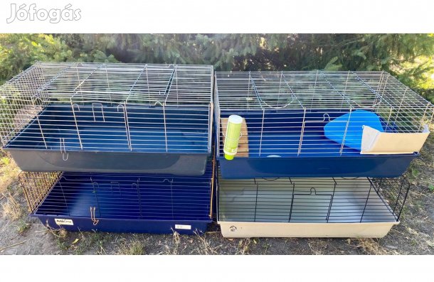Új állapotú 1m széles kisállat ketrecek eladó