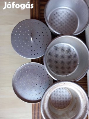 Új állapotú 4személyes kávéfőző tartozék alkatrész 5db egybe