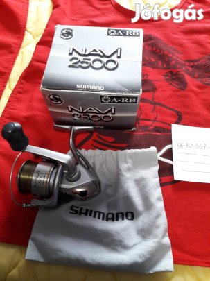 Új állapotú - Shimano Navi 2500! Beszerezhetetlen kategória!