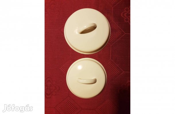 Új állapotú fedők zománcos és üveg