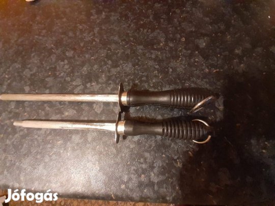 Új állapotú kúpos fenő acél kés élező