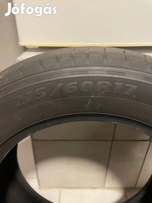 Új állapotú nyári gumi