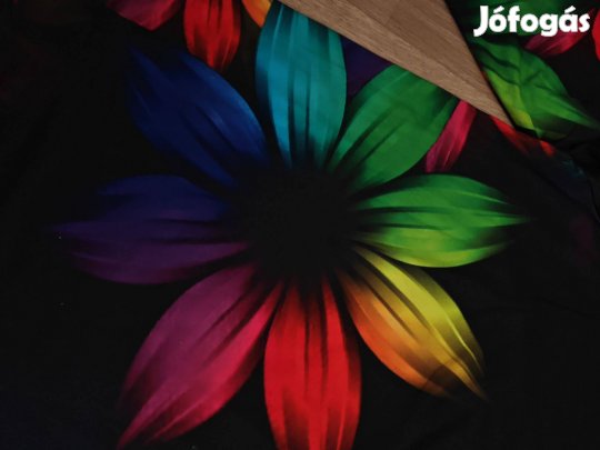 Uj állapotu szuper színes puha vékony felsőrész L