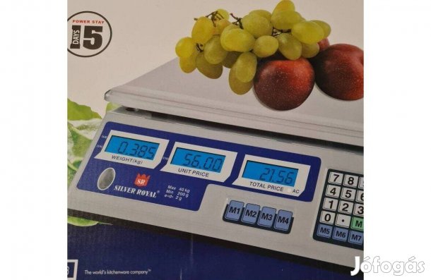 Új asztali mérleg hiteles is