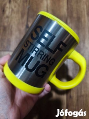 Új automata keverős bögre pohár - elemes