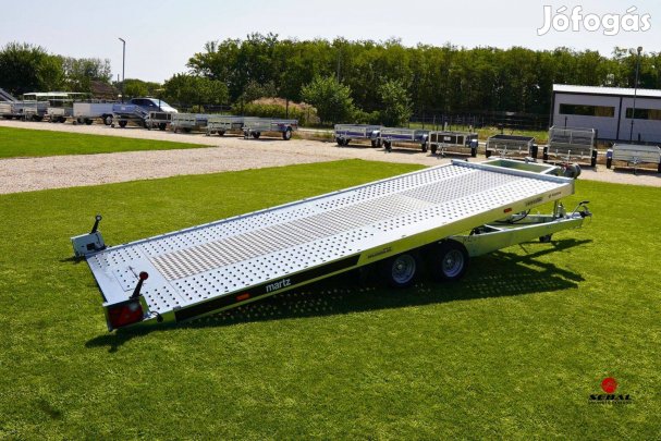 Új autószállító utánfutó (2700kg) akciósan - Polgáron/Debrecenben
