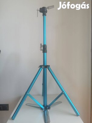 Új babafej tartó állvány! kék -arany-ezust színekben