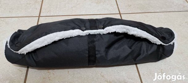 Új babakocsi tolókarra kézmelegítő bélelt, téli, univerzális