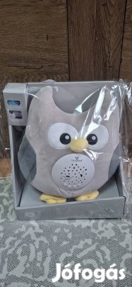 Új bagoly plüss, projektoros lámpa,fehér zajjal 