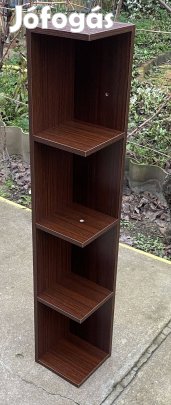 Új barna fa felfúrható sarokpolc