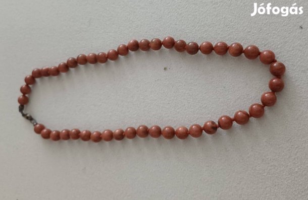 Új barna napkő nyaklánc