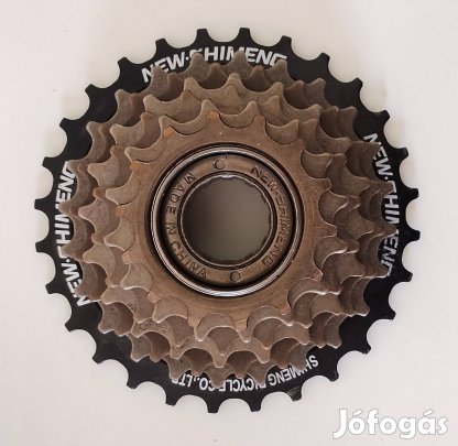 Új bicikli hátsó lánckerék/fogaskerék 7 sebességes