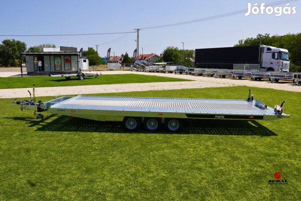 Új billenős 3500kg-os autószállító utánfutó akciósan csak 3.190.000 Ft