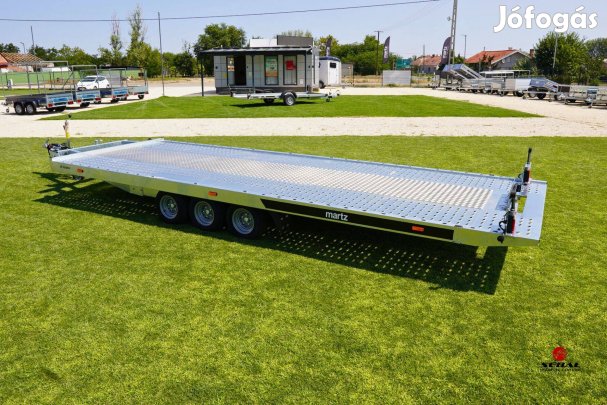 Új billenős - 3500kg-os autószállító utánfutó akciósan 3.190.000 Ft