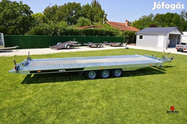 Új billenős autószállító utánfutó (3500kg) Bakon bruttó 3.190.000 Ft