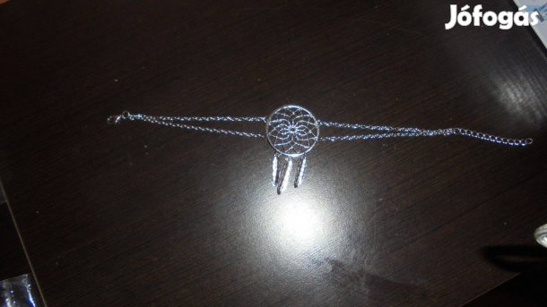 Új bizsu ezüst színű álomcsapda álomfogó karkötő - állítható