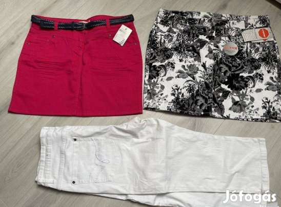 Új bontatlan 42-44 farmerszoknyák