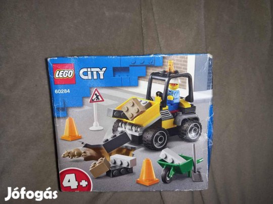 Új bontatlan LEGO City - Great Vehicles Útépítő autó (60284)