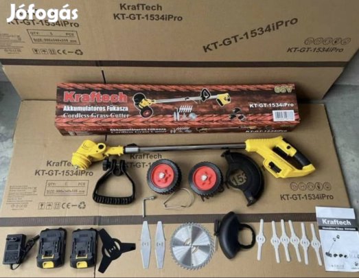 Új bontatlan db  Dupla Akkus Prémium Fűkasza és Bozótvágó