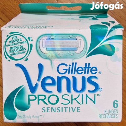 Új bontatlan eredeti 6db Gillette Venus 5 penge