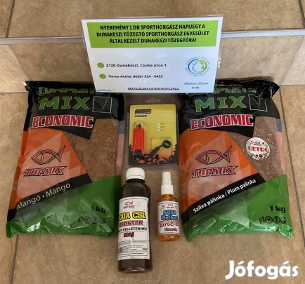 Új bontatlan horgász csomag féláron eladó!