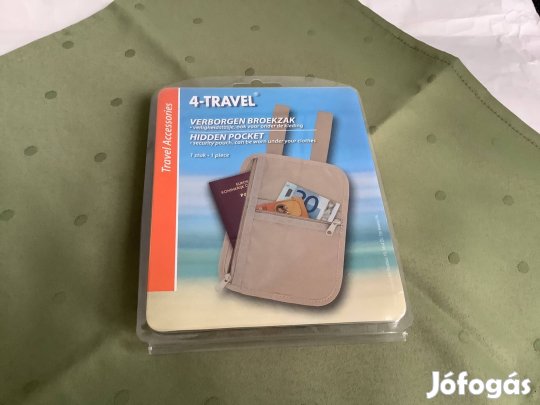 Új bontatlan irattáska, pénztárca, utazó övtáska